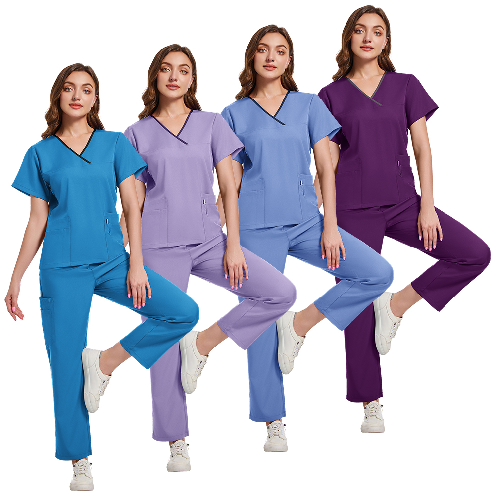 Medical Lab Coat - Conjunto de uniforme médico de talla