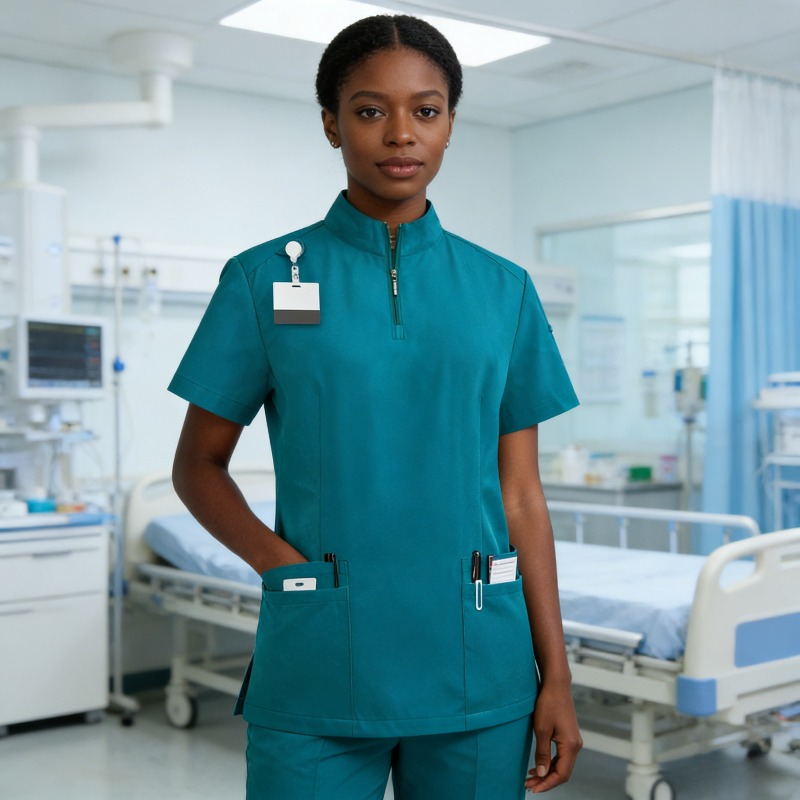 Uniforme Médico Neutro con Cue - Medical Lab Coat reseña y precio