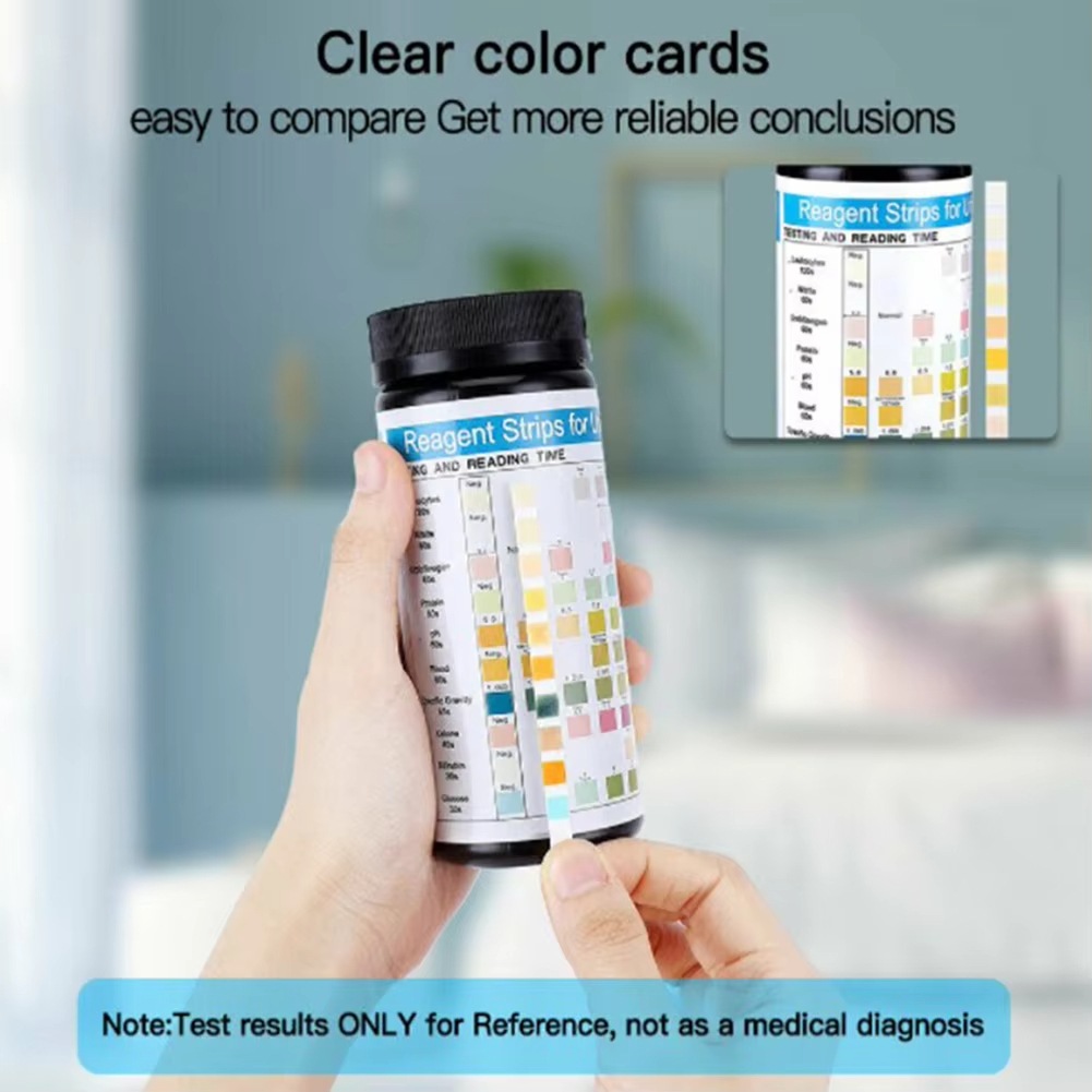 100 Tiras Reactivas URS-10T pa - Urinalysis Reagent Strip reseña y precio