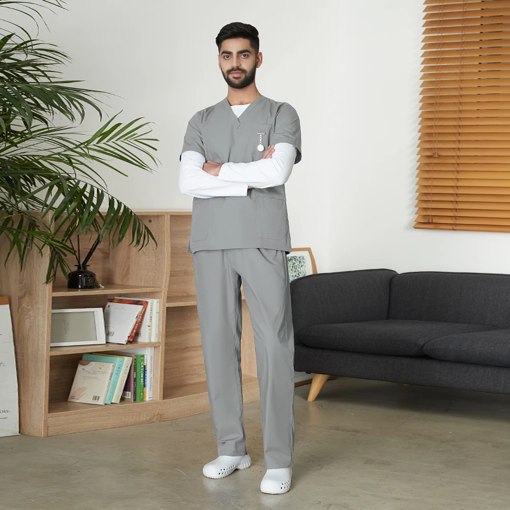 Conjunto de uniforme médico de - Medical Lab Coat reseña y precio