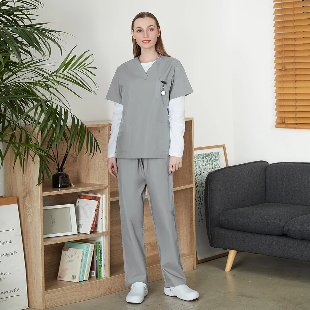 Conjunto de uniforme médico de - Medical Lab Coat reseña y precio