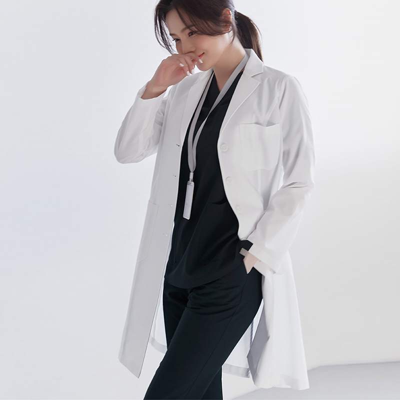 Bata de Médico Estilo Coreano, - Medical Lab Years reseña y precio