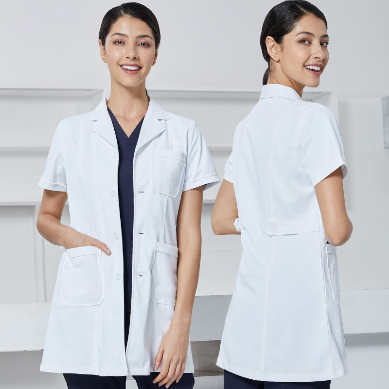 Bata sedosa de laboratorio par - Medical Lab Coat reseña y precio
