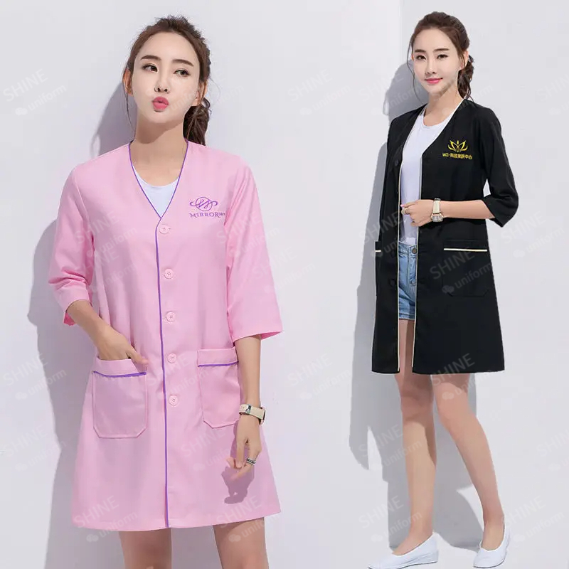 Uniforme de belleza para estet - Medical Lab Coat reseña y precio